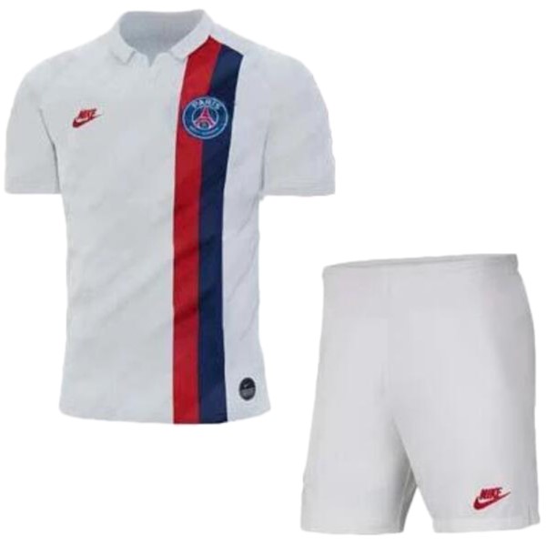 Camiseta Paris Saint Germain Replica Tercera Ropa Niño 2019/20 Blanco